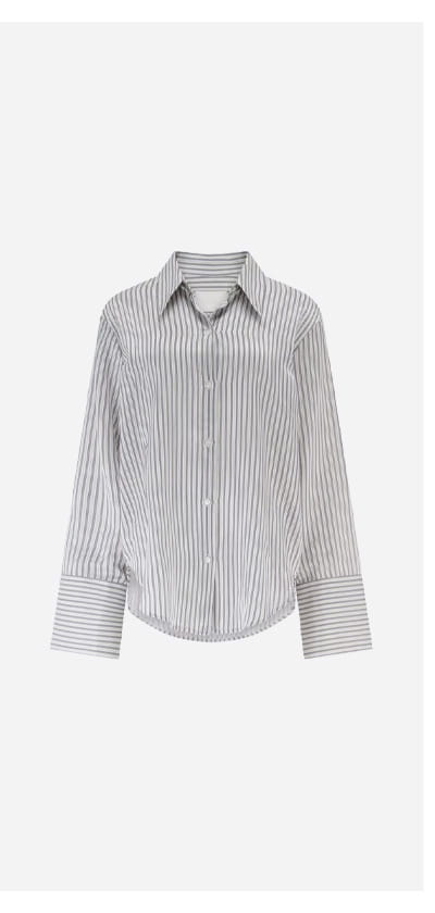 Camilia Shirt In Miranda Stripe