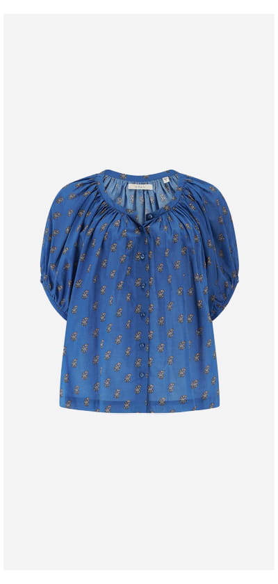 June Top In Eartha Paisley