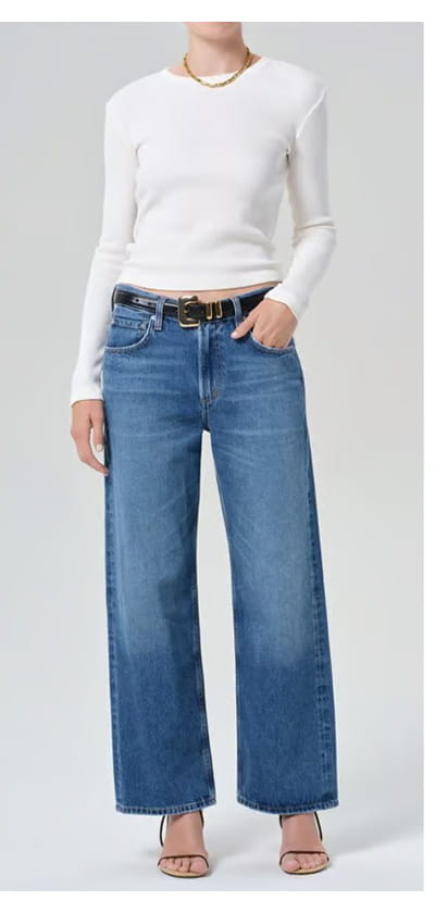 Lindz Easy Straight Jean In Chaya