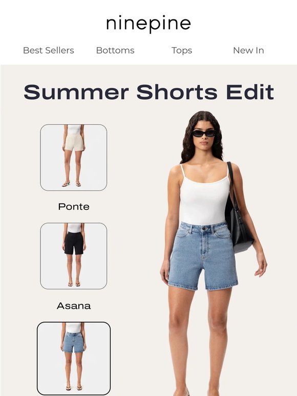 The shorts you'll have on rotation