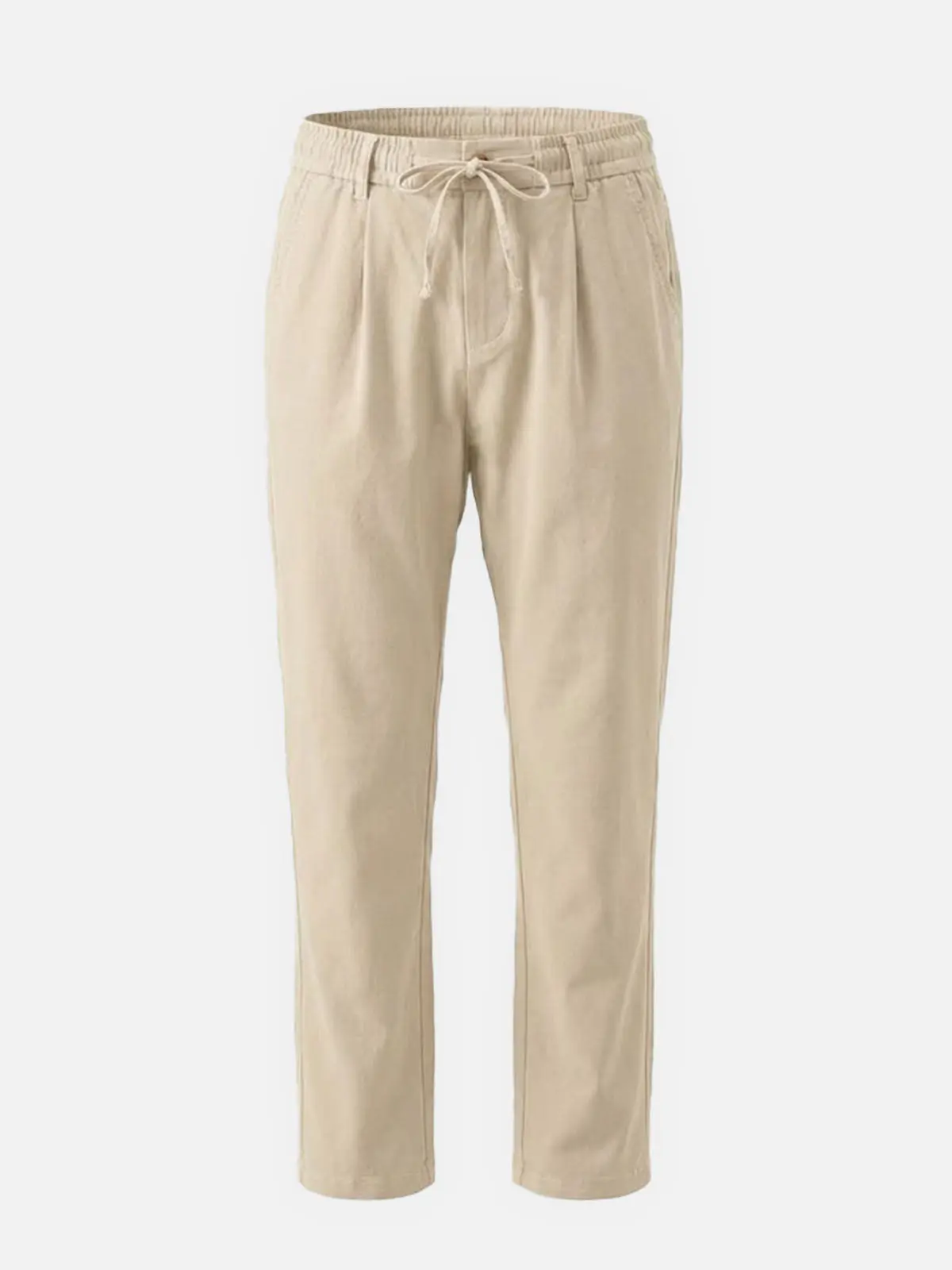 Image of Men's Casual Elastic Waist Full Length Pants