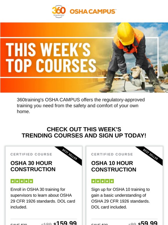Trending safety 👷 training for May 27, 2026