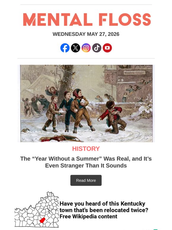 The “Year Without a Summer” Was Real, and It’s Even Stranger Than It Sounds