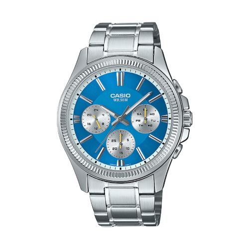 Montre Femme Casio  Timeless Collection Men - MTP-1375PD-2A2VEF Bracelet Acier