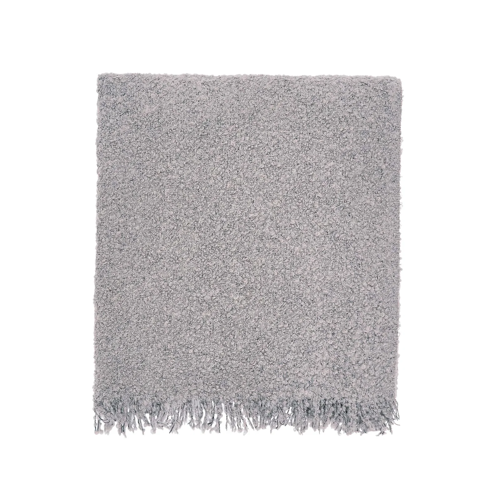 Image of Boucle Throw, Linen