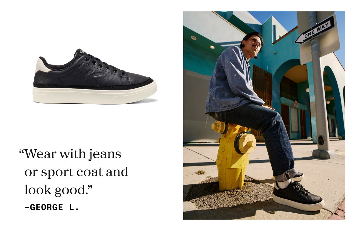 "Wear with jeans or sport coat and look good" 