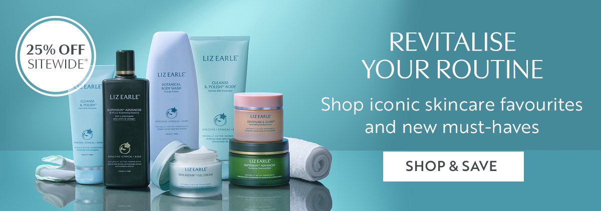 REVITALISE  YOUR ROUTINE. Shop iconic skincare favourites and new must‑haves 