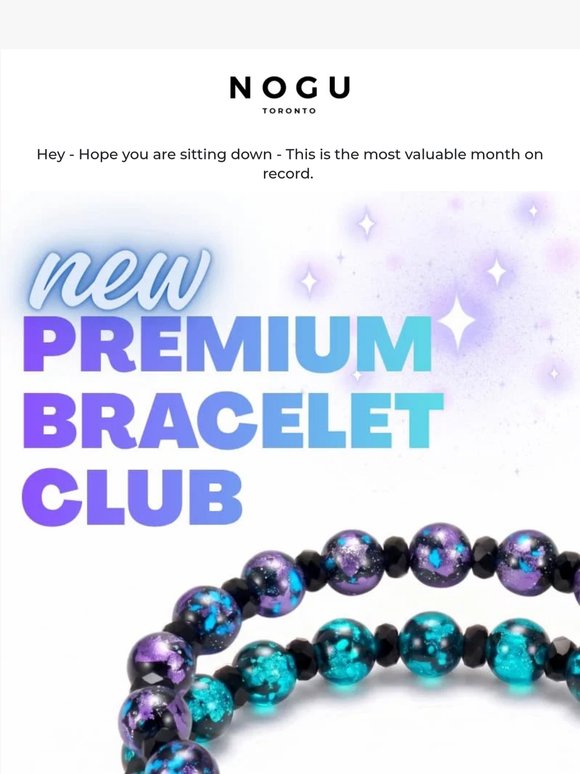 💜💙 Up To 70% OFF *NEW* June Bracelet Club Boxes