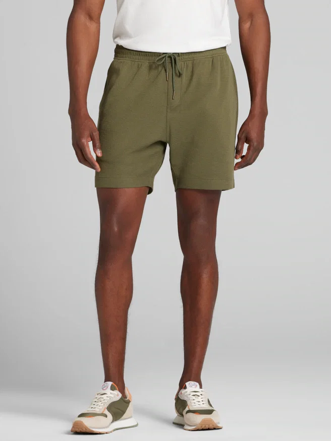 Joseph Abboud Modern Fit Knit Drawcord Shorts 7