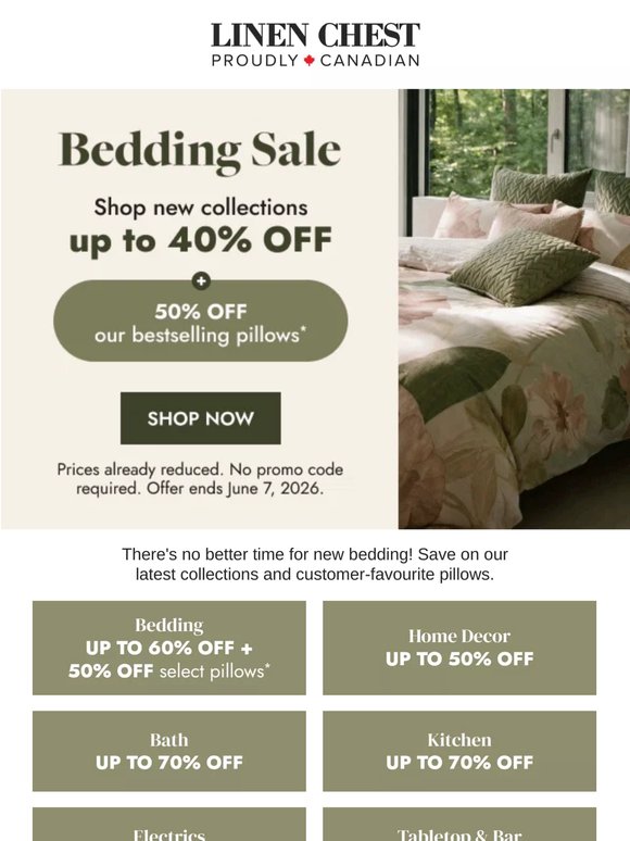 🛏️Bedding Sale Starts NOW!