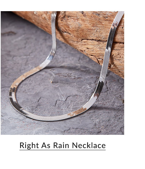 Right as Rain Necklace