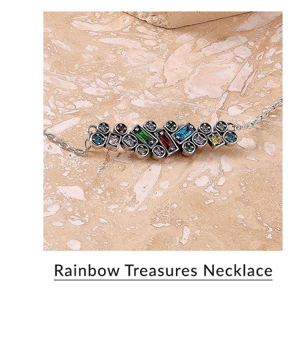 Rainbow Treasures Necklace