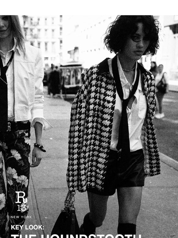 SS26: The Houndstooth Jacket