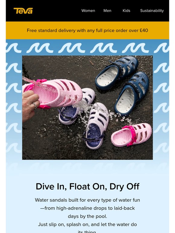 Dive In, Float On, Dry Off