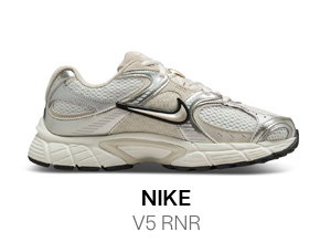 Nike Women's V5 RNR Sneakers in White/Beige/Brown