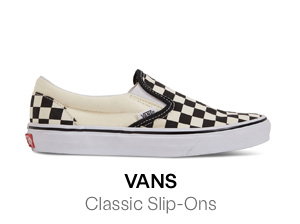 Vans Classic Checkerboard Slip-Ons