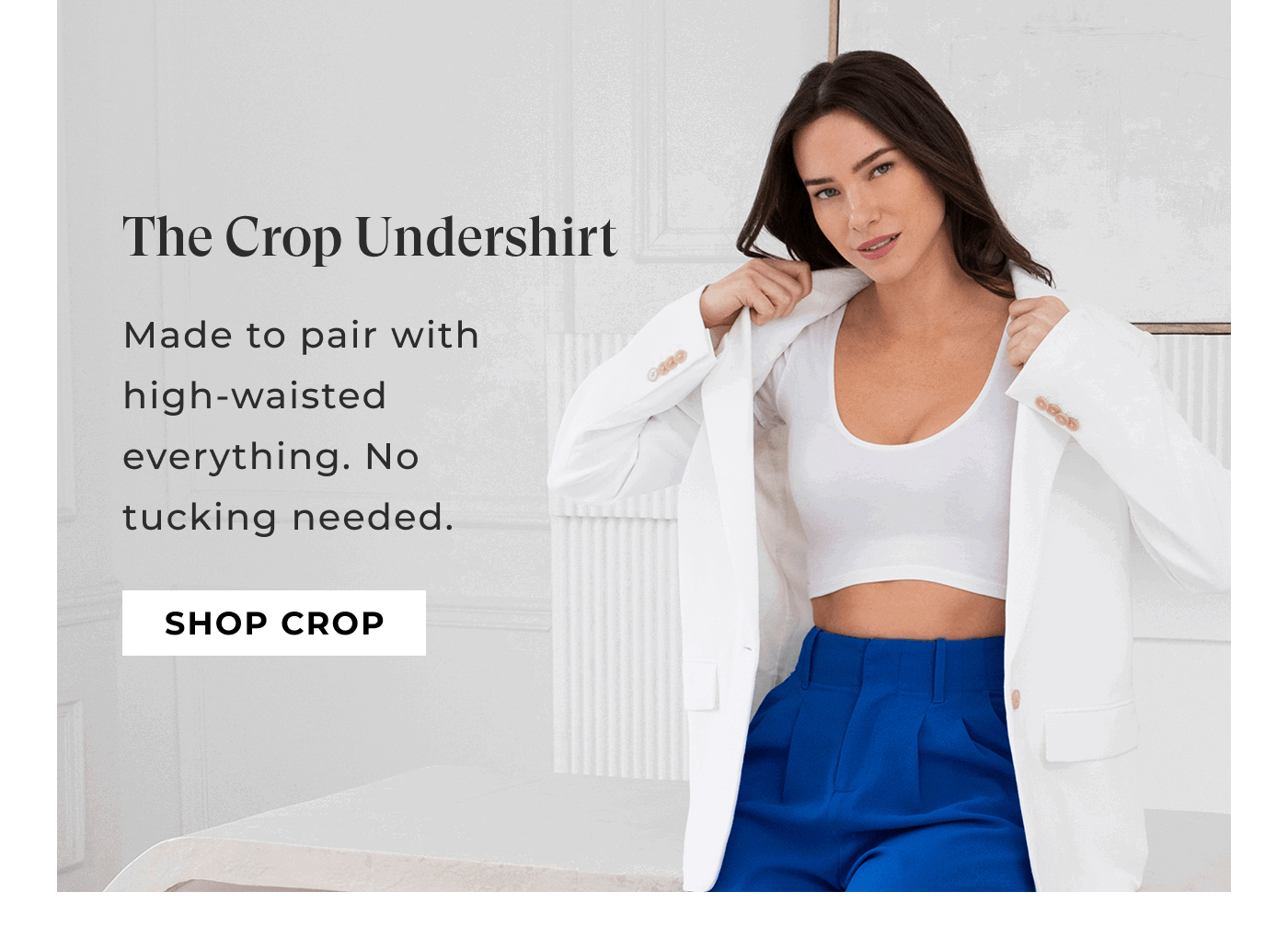 The Crop Undershirt