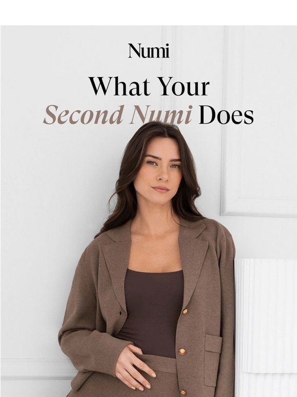 Hey Love, here’s what your second Numi does