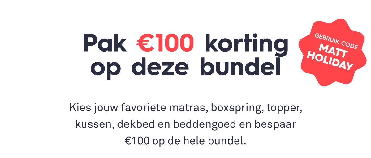 Pak €100 korting op deze bundel