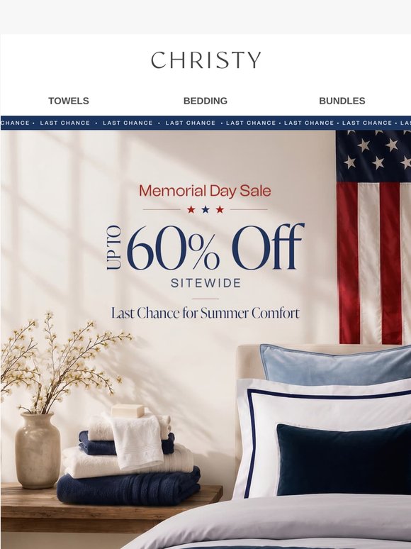 Final Chance to Shop the Memorial Day Sale