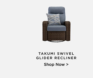 Takumi Swivel Glider Recliner - Shop Now >