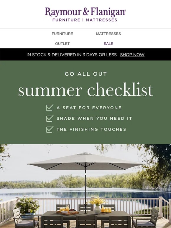 ✅Our complete summer hosting checklist
