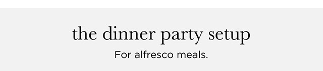 The Dinner Party Setup