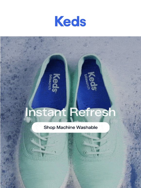 Machine washable sneakers = summer must-have.