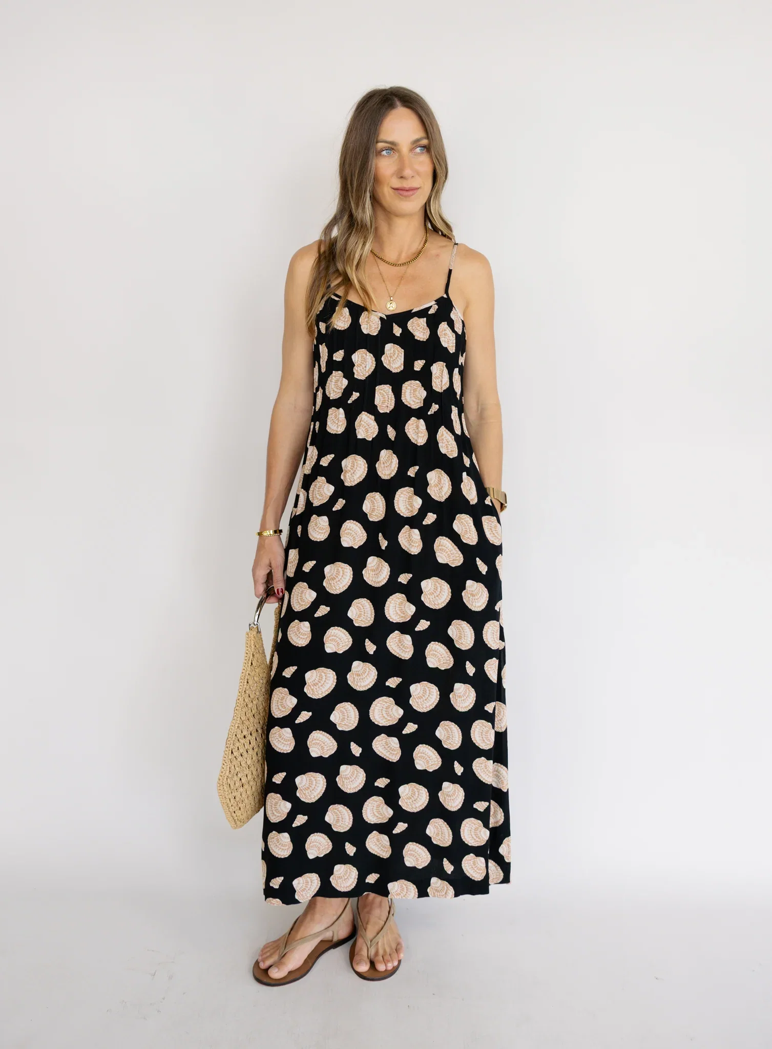 Saltwater Luxe: Avalan Midi Dress