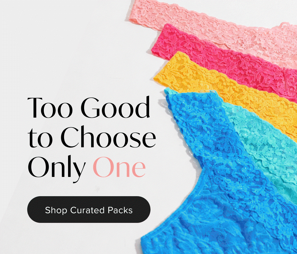 Too good to choose only one - Shop curated packs