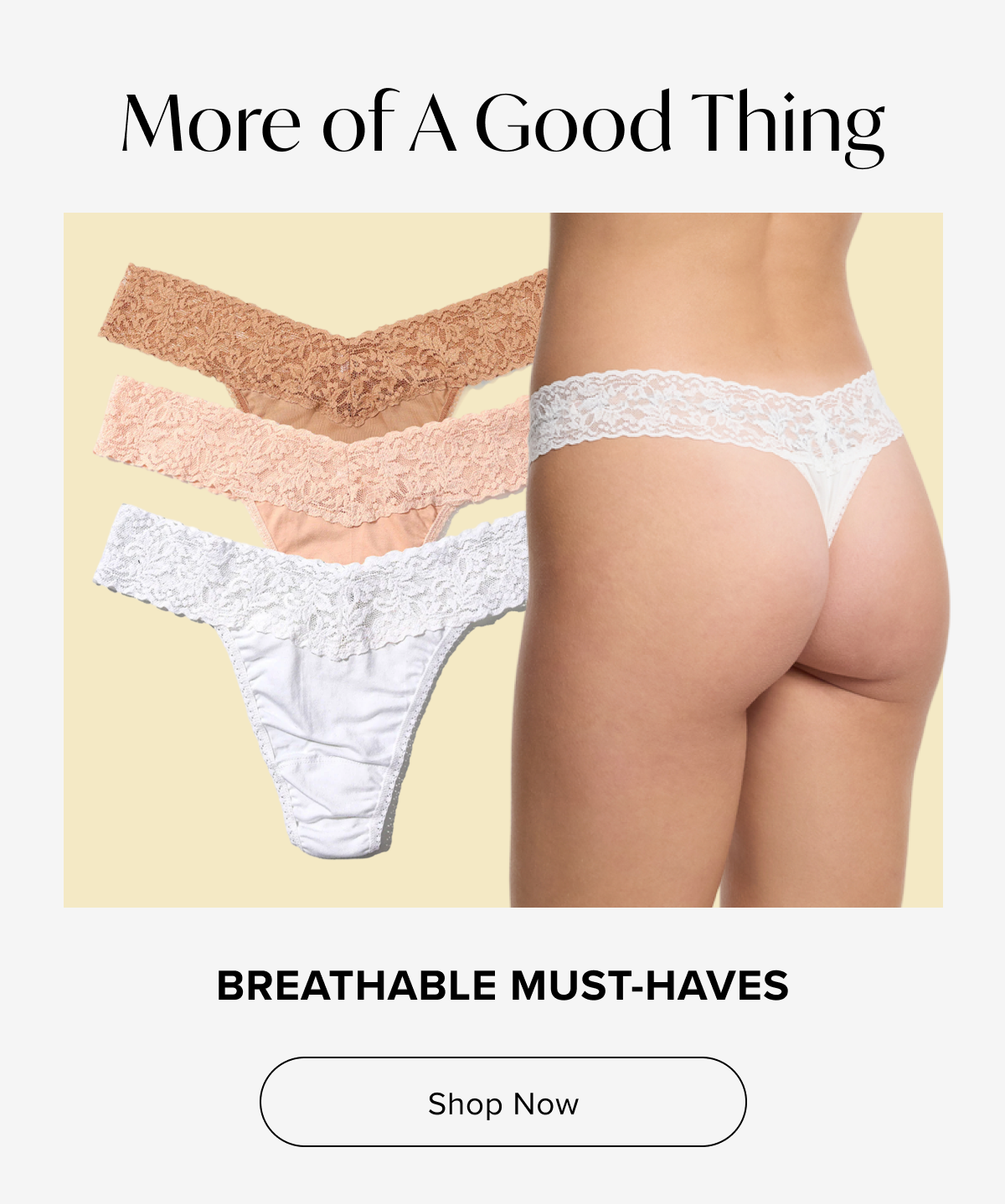 Breathable must-haves - Shop now