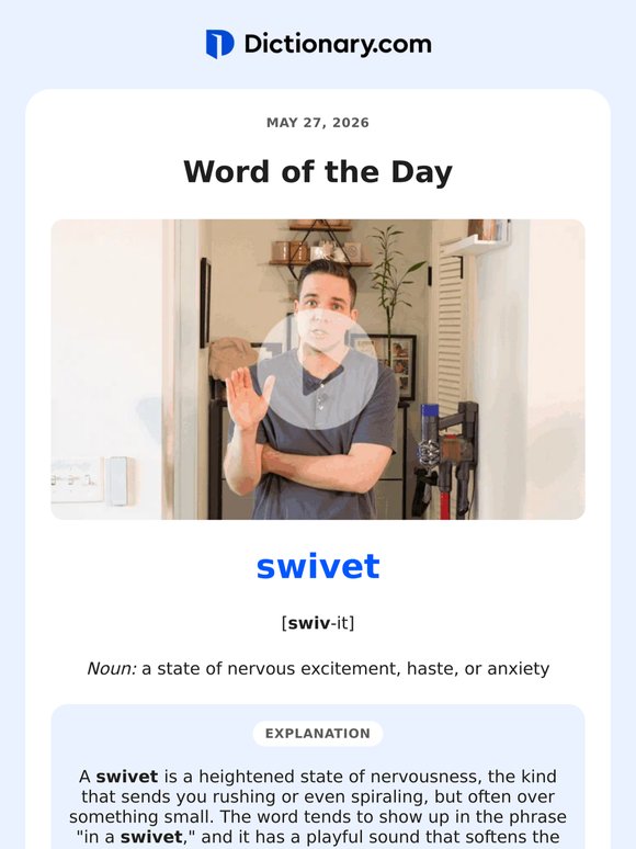 Don't Worry! It's Just "Swivet"