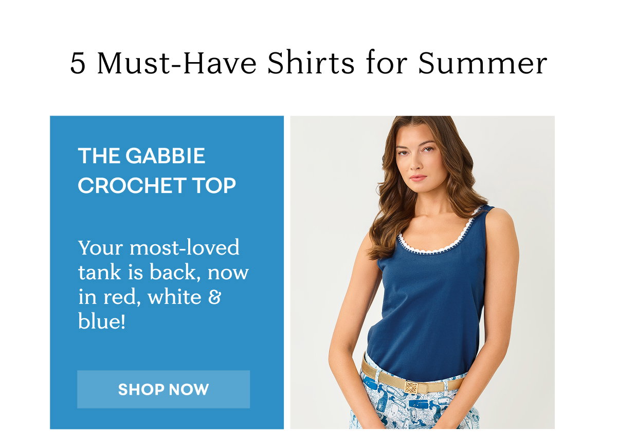 The Gabbie Crochet Top