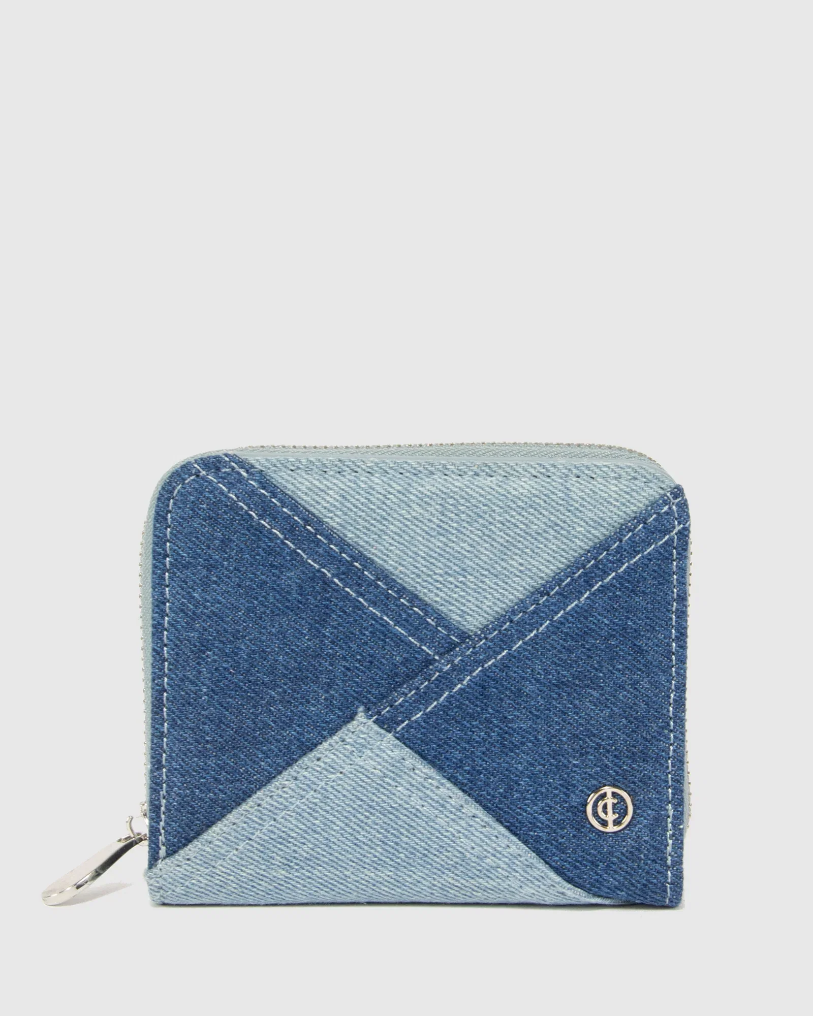 Image of Denim Chrissy Denim Wallet