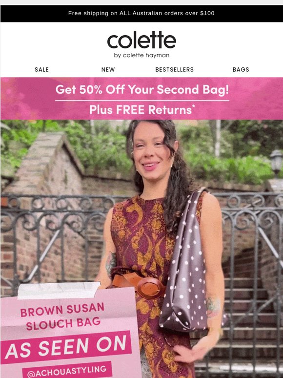 ⚠️ Caution: This email may result in a new bag.