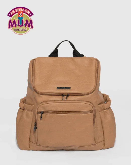 Image of Caramel Baby Bag Backpack