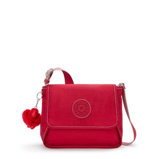Dalmya Crossbody Bag-Ruby Red