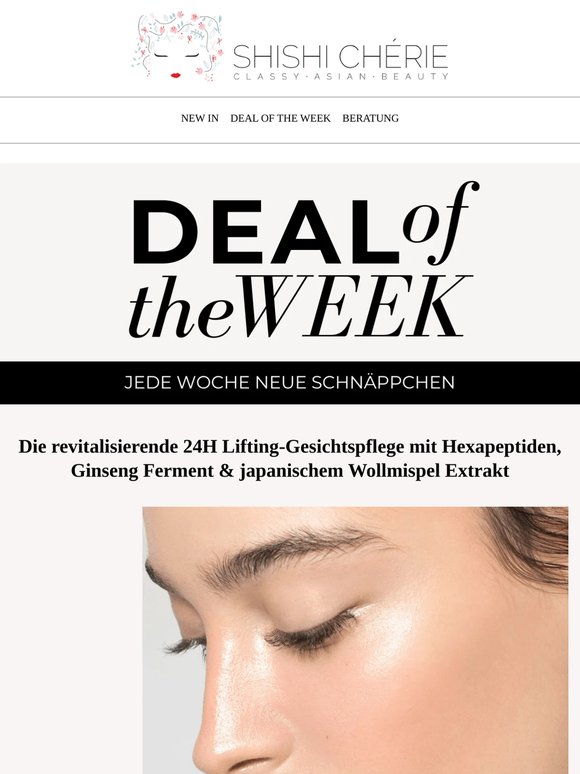Deal der Woche: 20% auf die revitalisierende Lifting-Gesichtspflege von EHAD Skincare