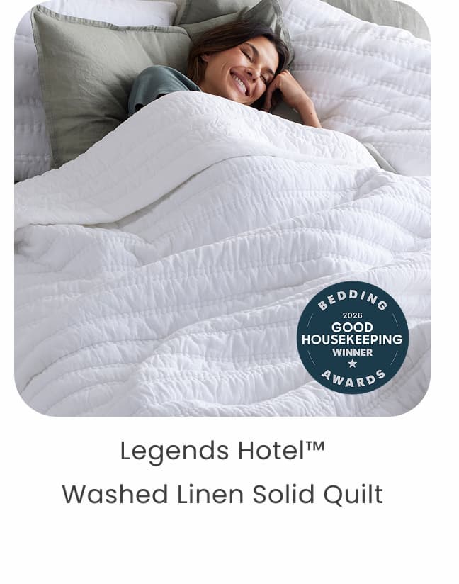 LH Washed Linen Quilt