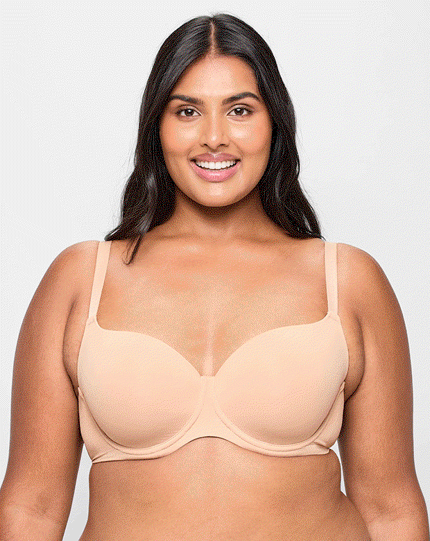 PLUS SIZE UNDERWIRE t-shirt bra
