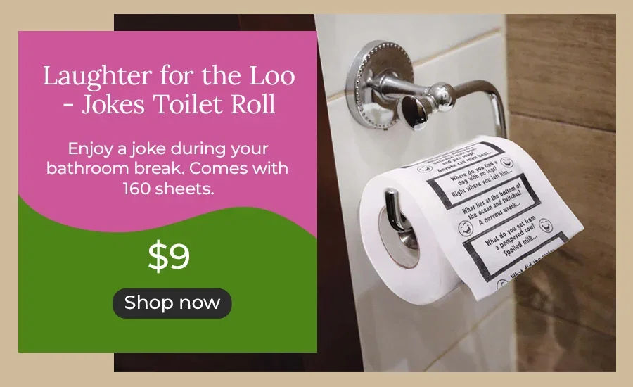 Laughter for the Loo - Jokes Toilet Roll