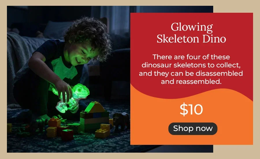 Glowing Skeleton Dino