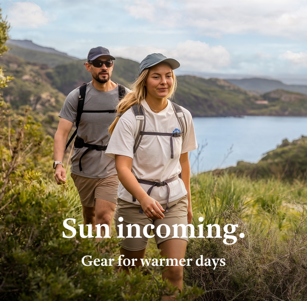 Gear for warmer days