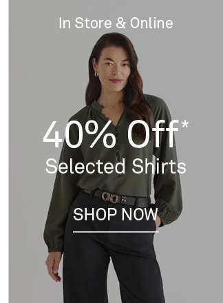 40% Off Selected Shirts