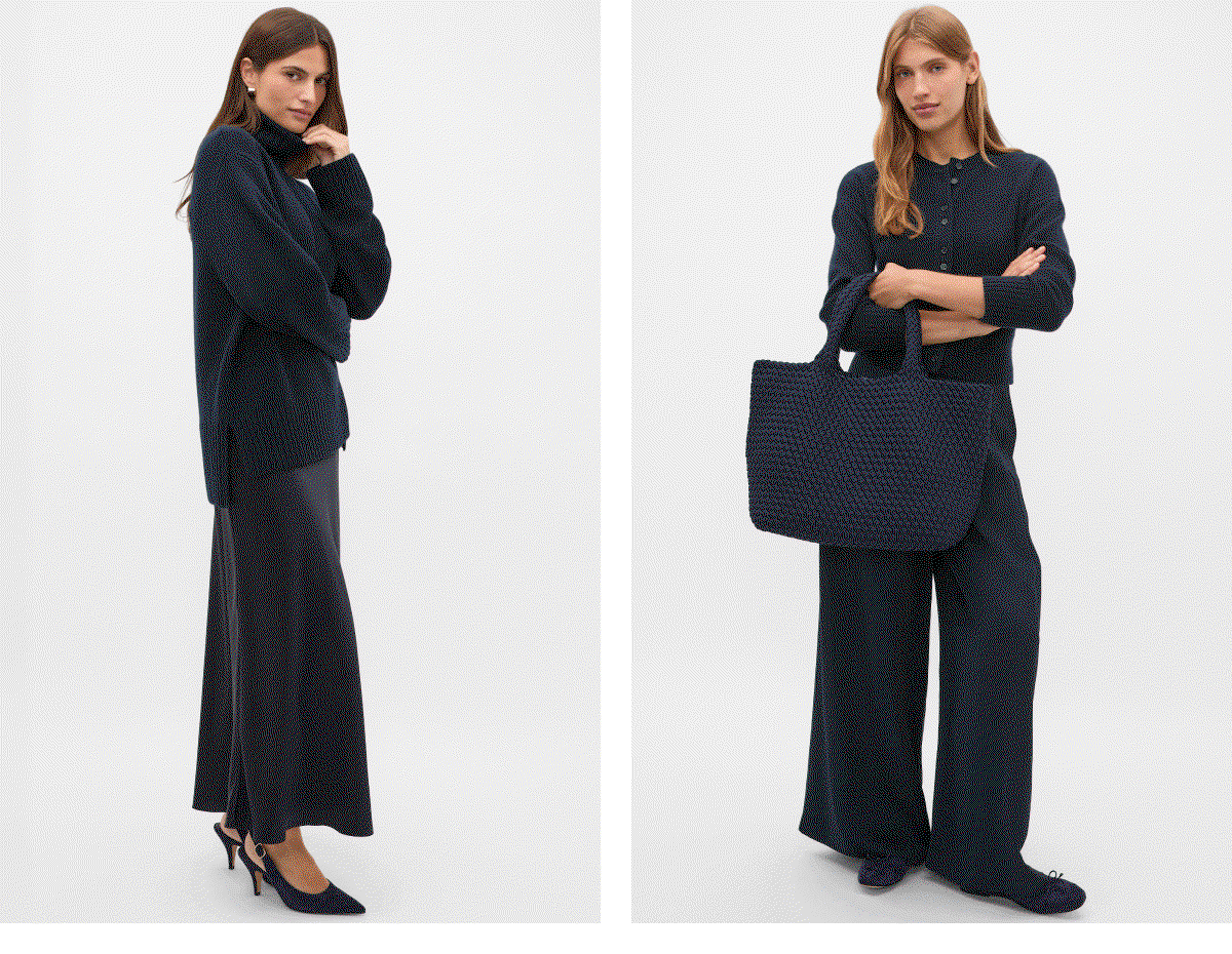 Woman New Arrivals. Tonal styling is effortless in our new season navy. Shop Now.