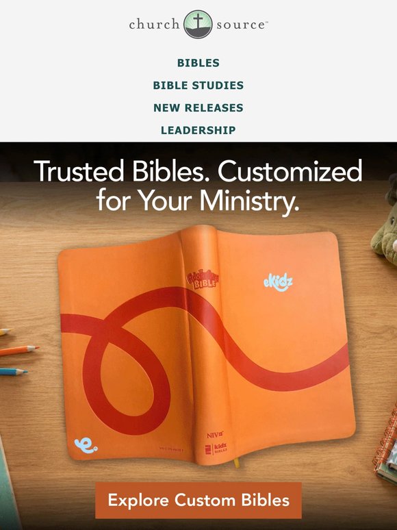 Why churches choose custom Bibles 📚