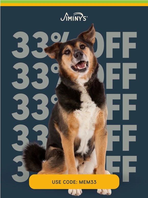 ICYMI: 33% off is still live