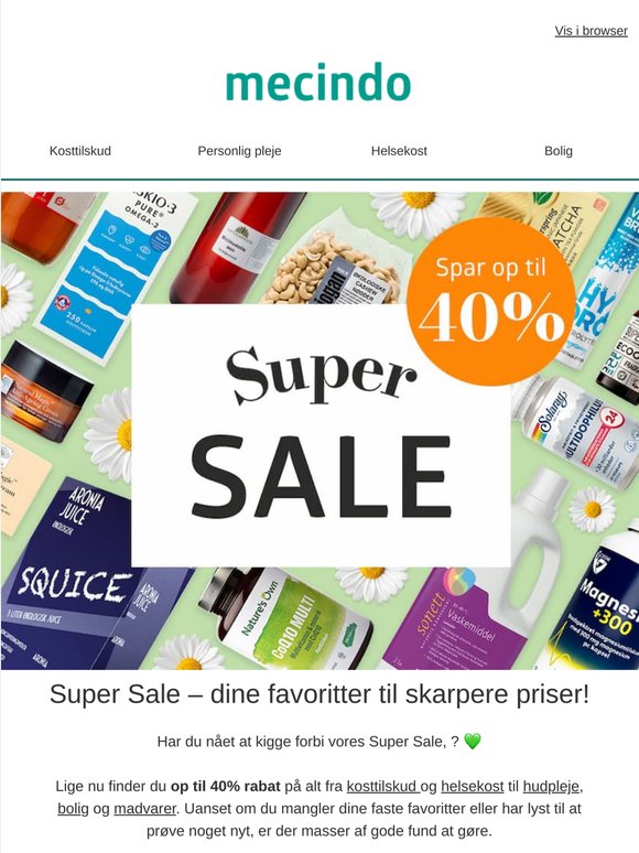 Super Sale 💚 3 favoritter du ikke vil gå glip af!
