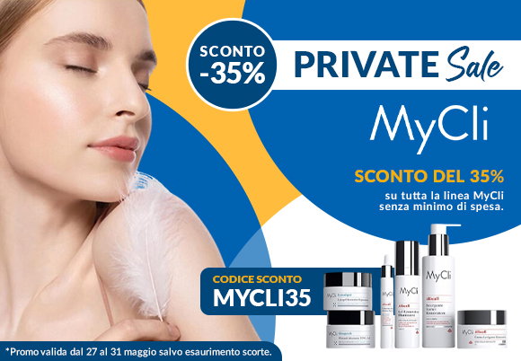 Private Sale Mycli - Inserisci il codice MYCLI35 per uno sconto fino al 35%