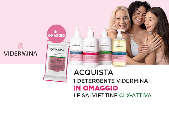 Vidermina - Acquista un detergente della selezione e ricevi in omaggio Salviette CLX Attiva